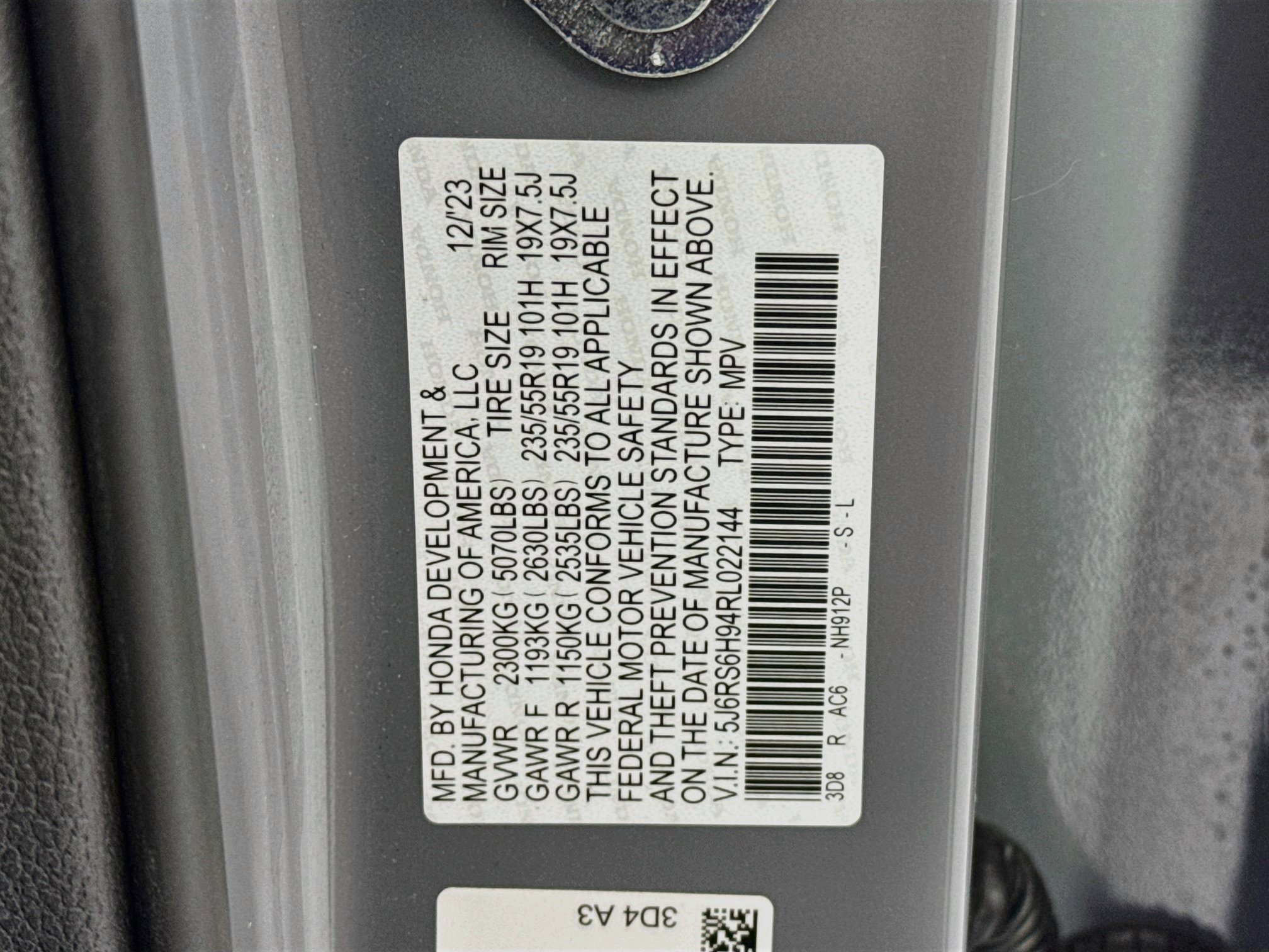 Certified 2024 Honda CR-V Sport Touring image 34