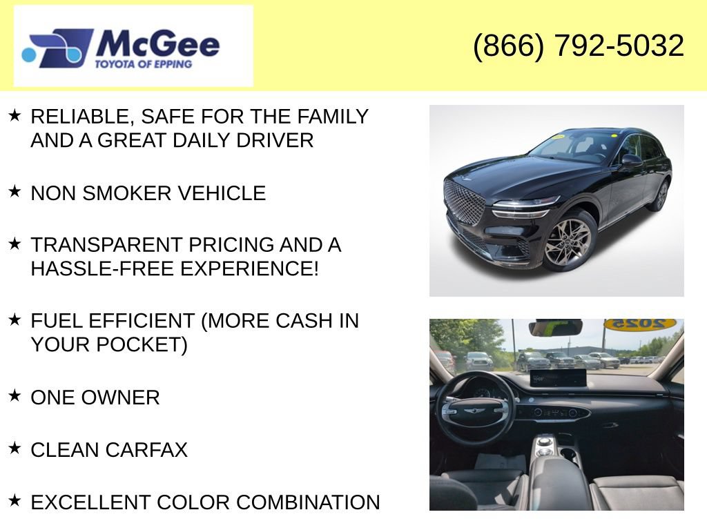 Used 2025 Genesis GV70 2.5T AWD/4WD image 4
