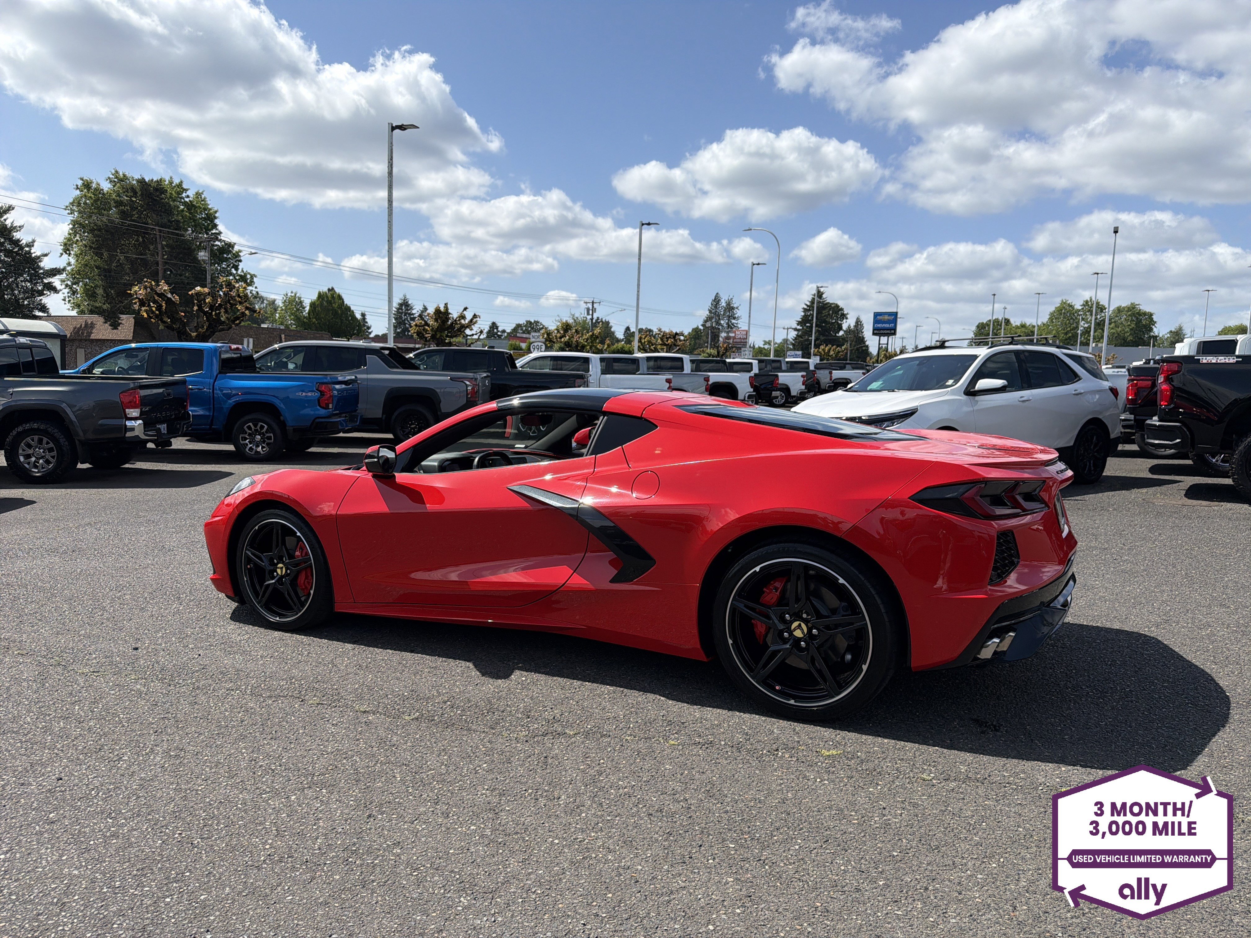 Used 2020 Chevrolet Corvette Stingray Preferred Cpe w/ 2LT Preferred Equipment Group RWD image 3