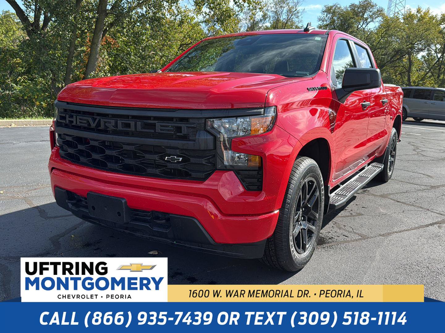 Used 2024 Chevrolet Silverado 1500 Custom w/ LPO, Dark Essentials Package