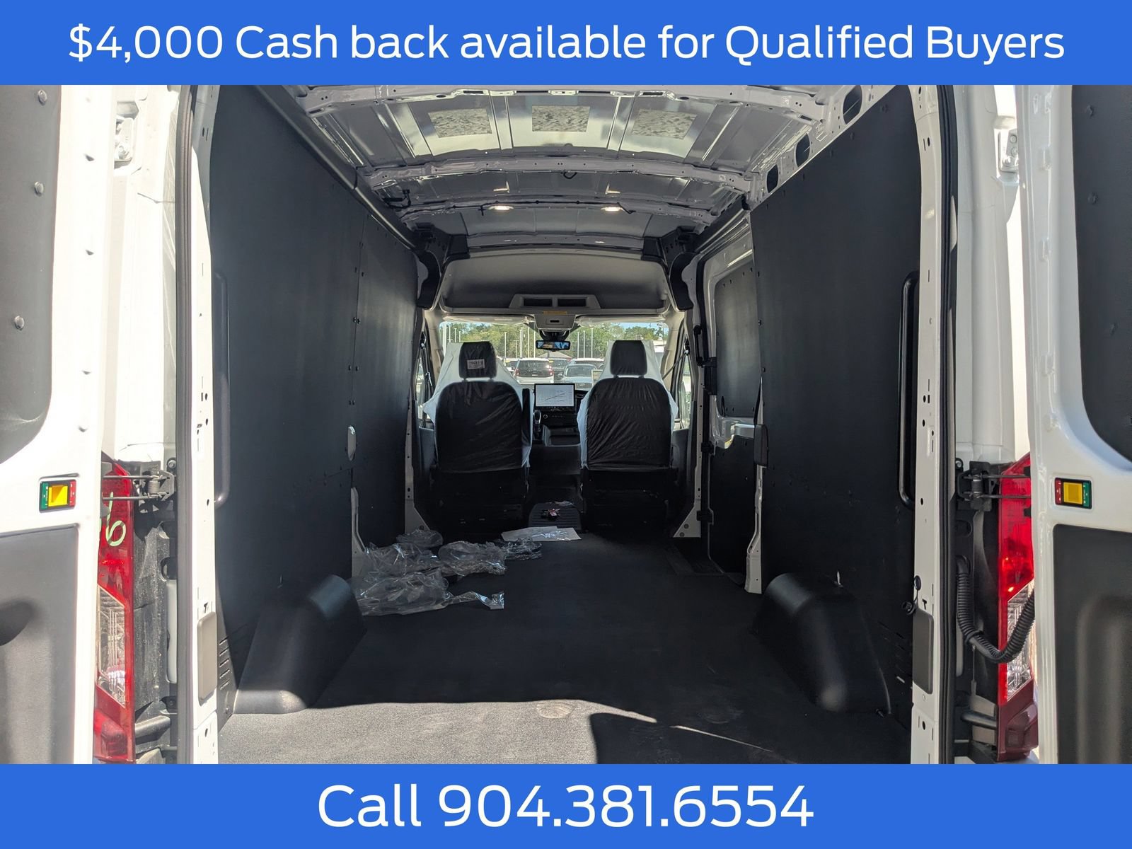 New 2026 Ford Transit 250 148 Medium Roof Extended AWD w/ Load Area Protection Package image 13