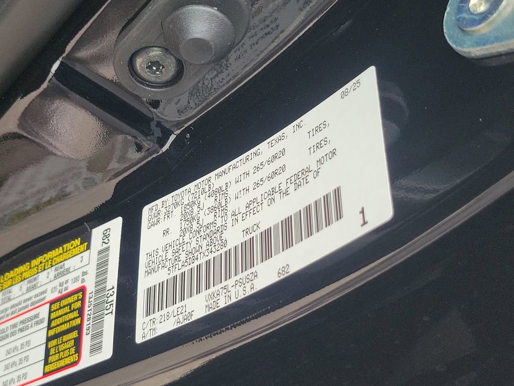 New 2026 Toyota Tundra SR5 image 49