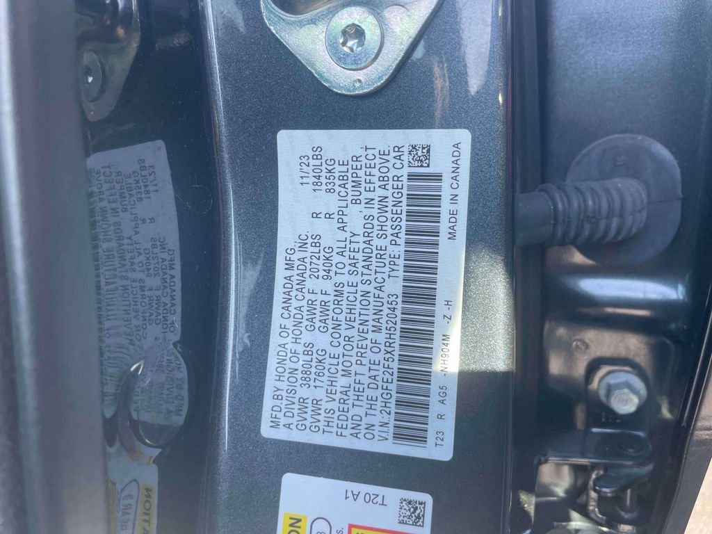 Certified 2024 Honda Civic Sport image 18