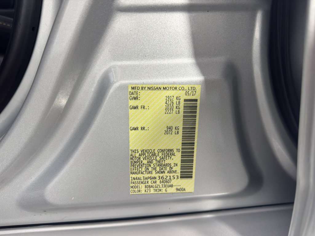 Used 2017 Nissan Altima 2.5 S w/ Power Driver Seat Package image 13