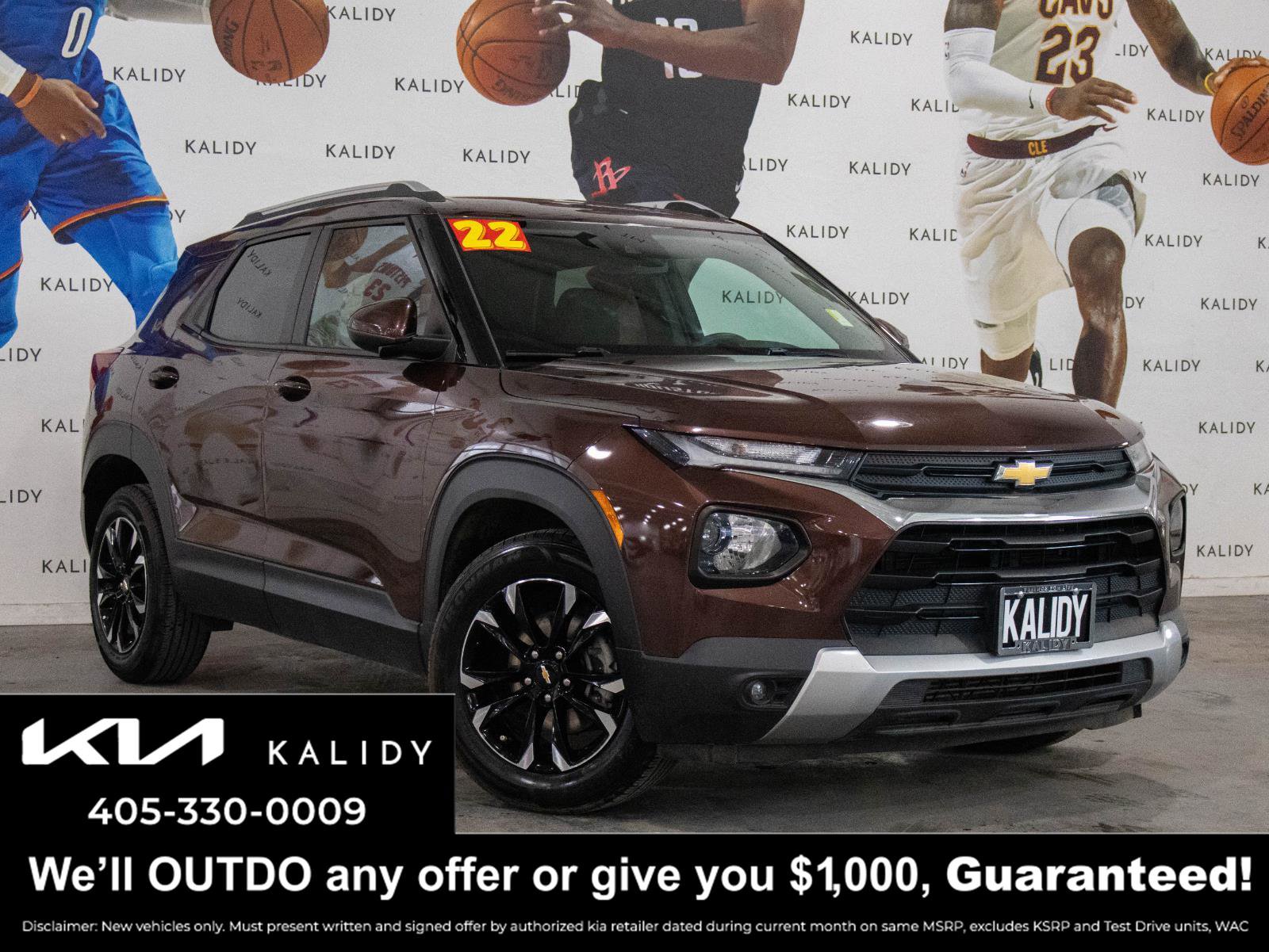 Used 2022 Chevrolet TrailBlazer LT image 1