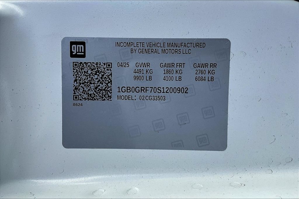 New 2025 Chevrolet Express 3500 w/ Power Convenience Package RWD image 14