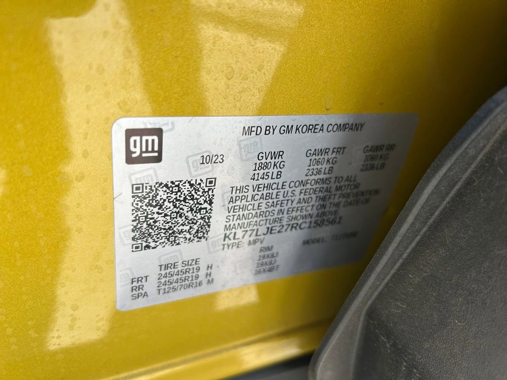 Used 2024 Chevrolet Trax RS FWD image 10