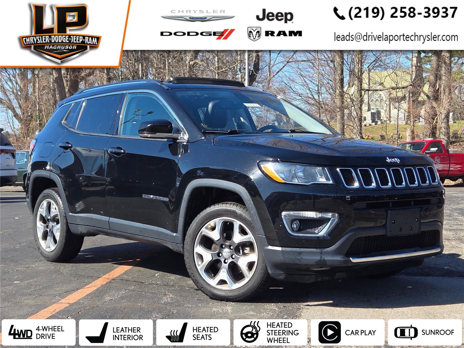 Used 2019 Jeep Compass Limited w/ Safety & Security Group image 1