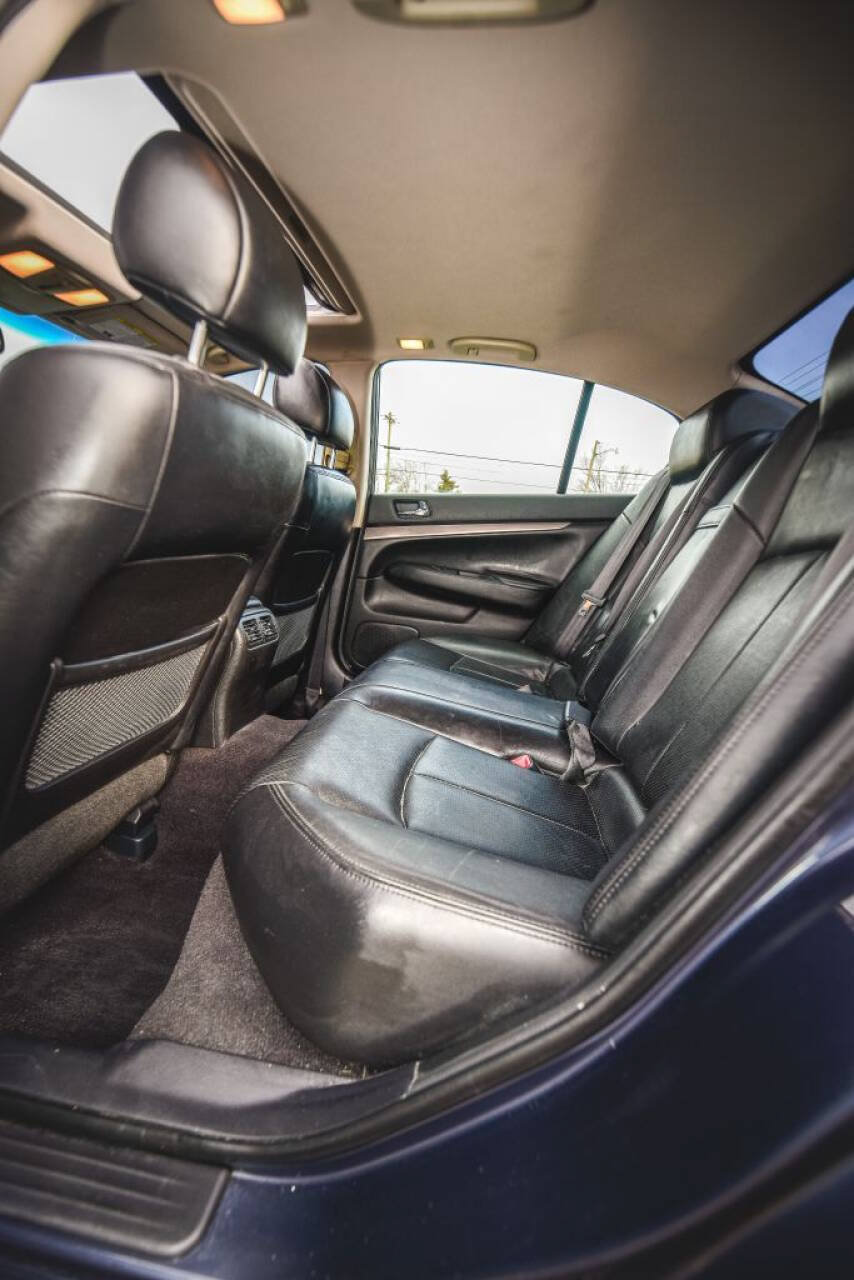 Used 2011 INFINITI G25 x w/ Moonroof Pkg AWD/4WD image 20