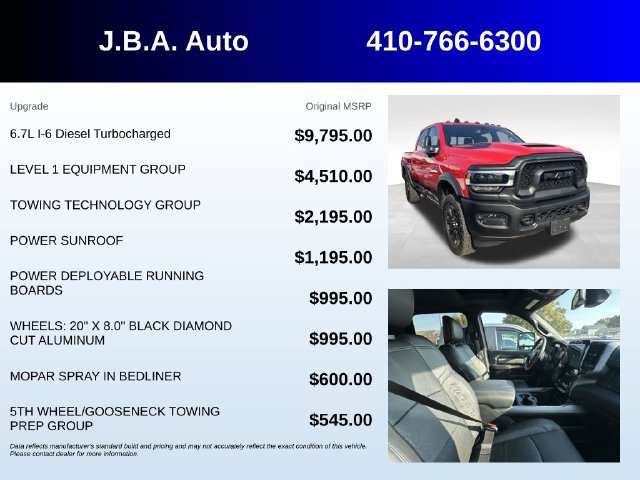Used 2023 RAM 2500 Rebel w/ Level 1 Equipment Group AWD/4WD image 5