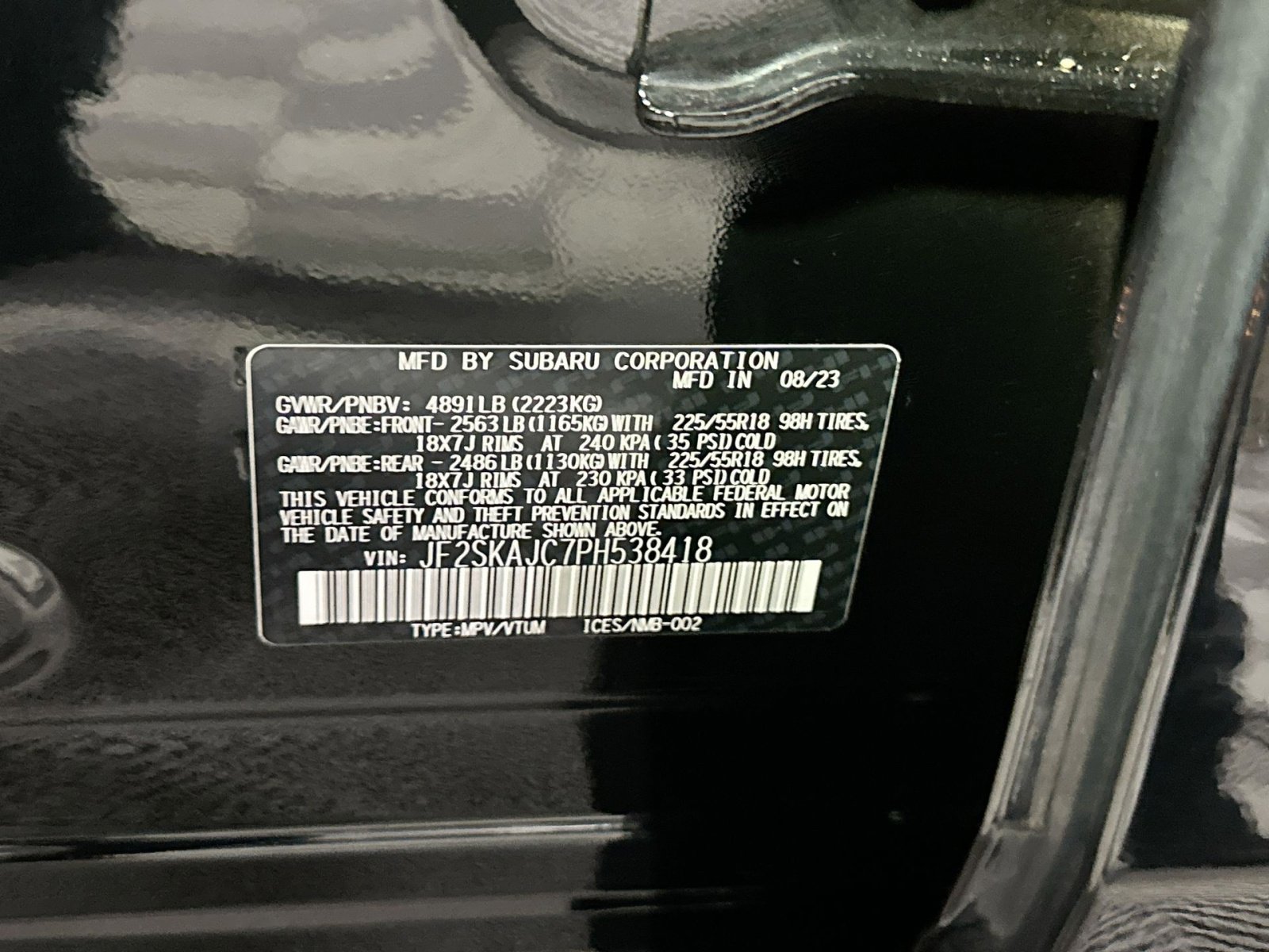 Used 2023 Subaru Forester Sport image 39