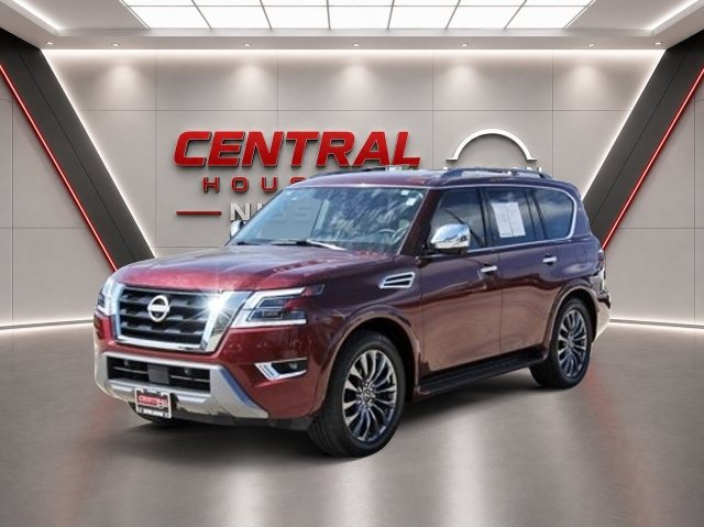 Used 2023 Nissan Armada Platinum w/ Captain's Chairs Package RWD image 2