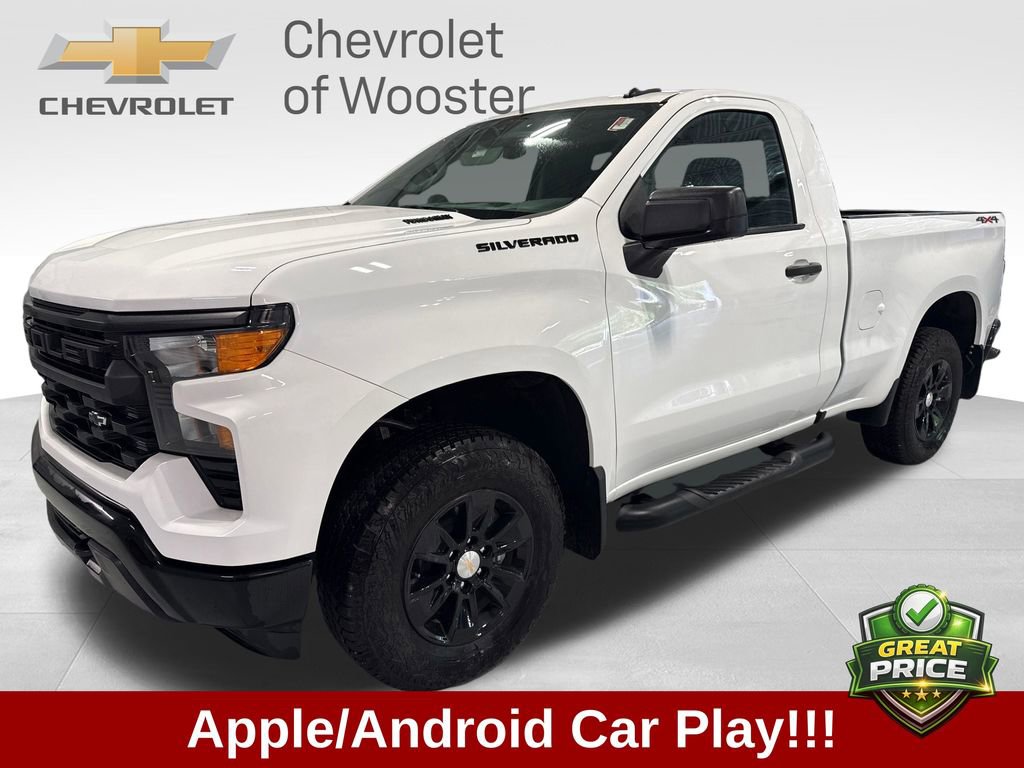 New 2025 Chevrolet Silverado 1500 W/T w/ WT Value Package AWD/4WD image 1