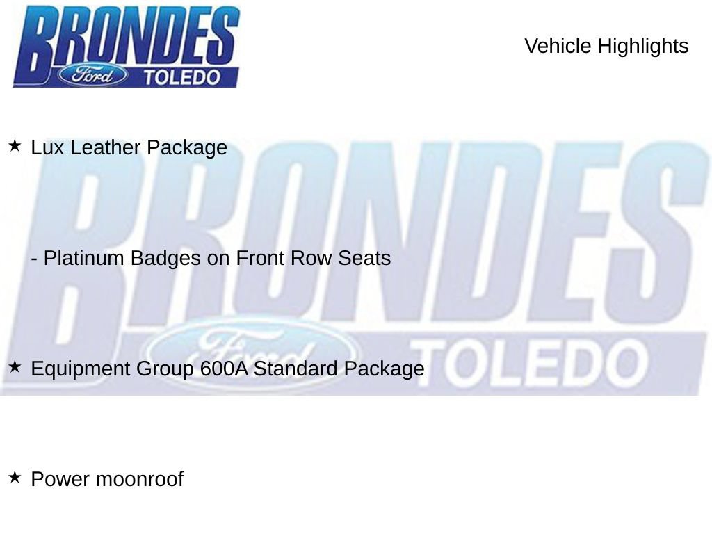 Used 2025 Ford Explorer Platinum w/ LUX Leather Package AWD/4WD image 10