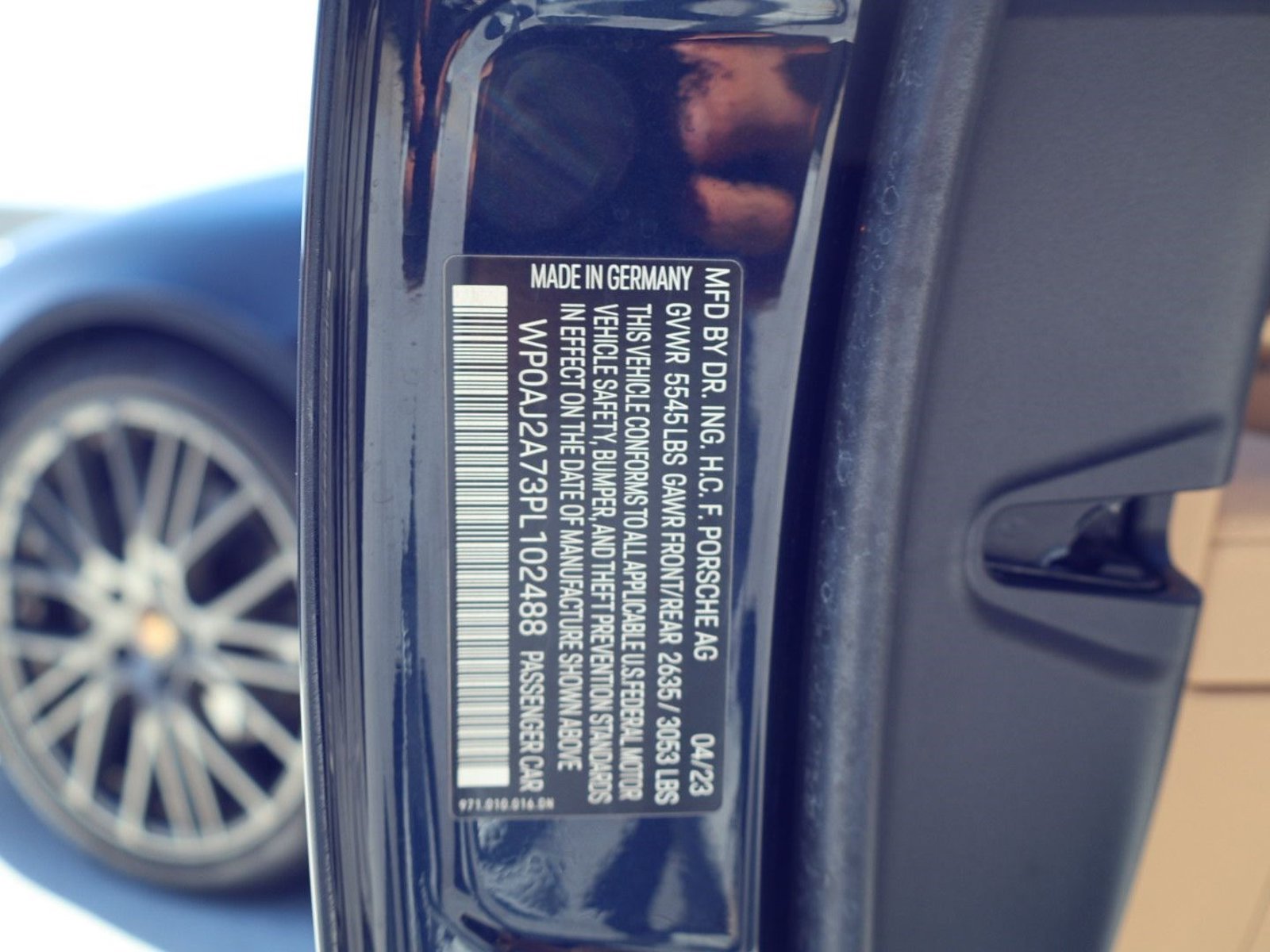 Certified 2023 Porsche Panamera Platinum Edition RWD image 28