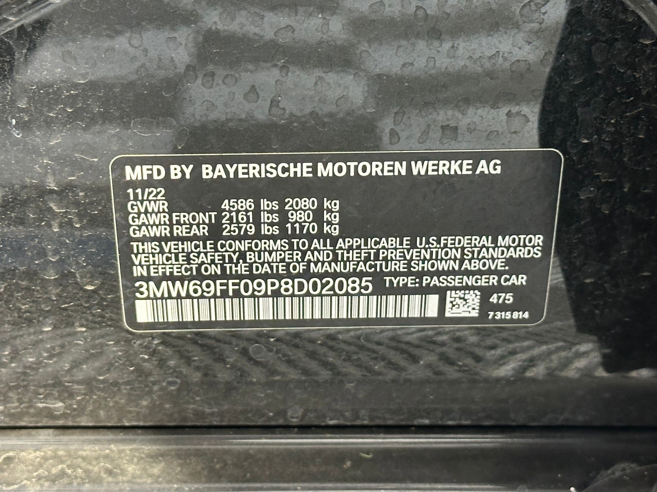 Certified 2023 BMW 330i Sedan w/ M Sport Package image 18