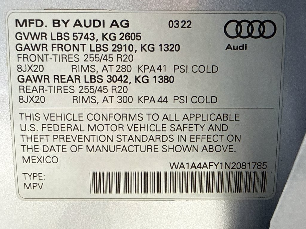 Used 2022 Audi SQ5 Premium AWD/4WD image 26