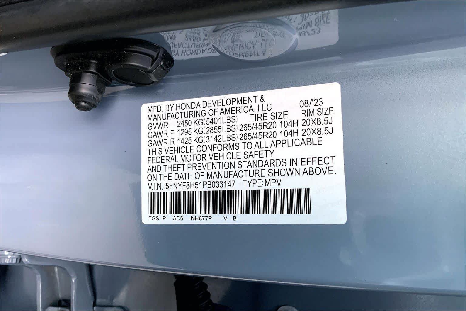 Used 2023 Honda Passport EX-L image 34
