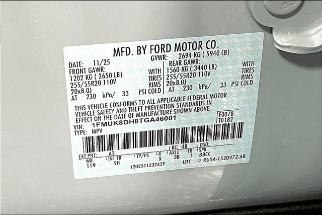 New 2026 Ford Explorer Active w/ Active Comfort Package image 9