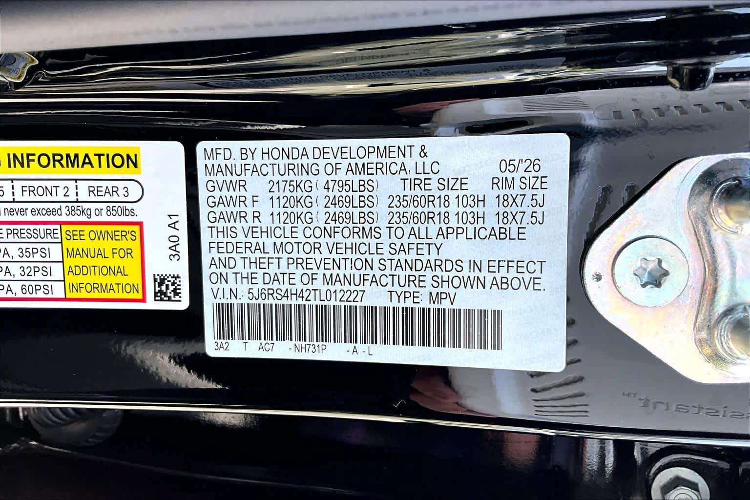 Certified 2026 Honda CR-V EX image 32
