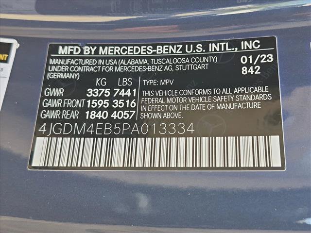 Certified 2023 Mercedes-Benz EQS 580 4MATIC SUV image 27