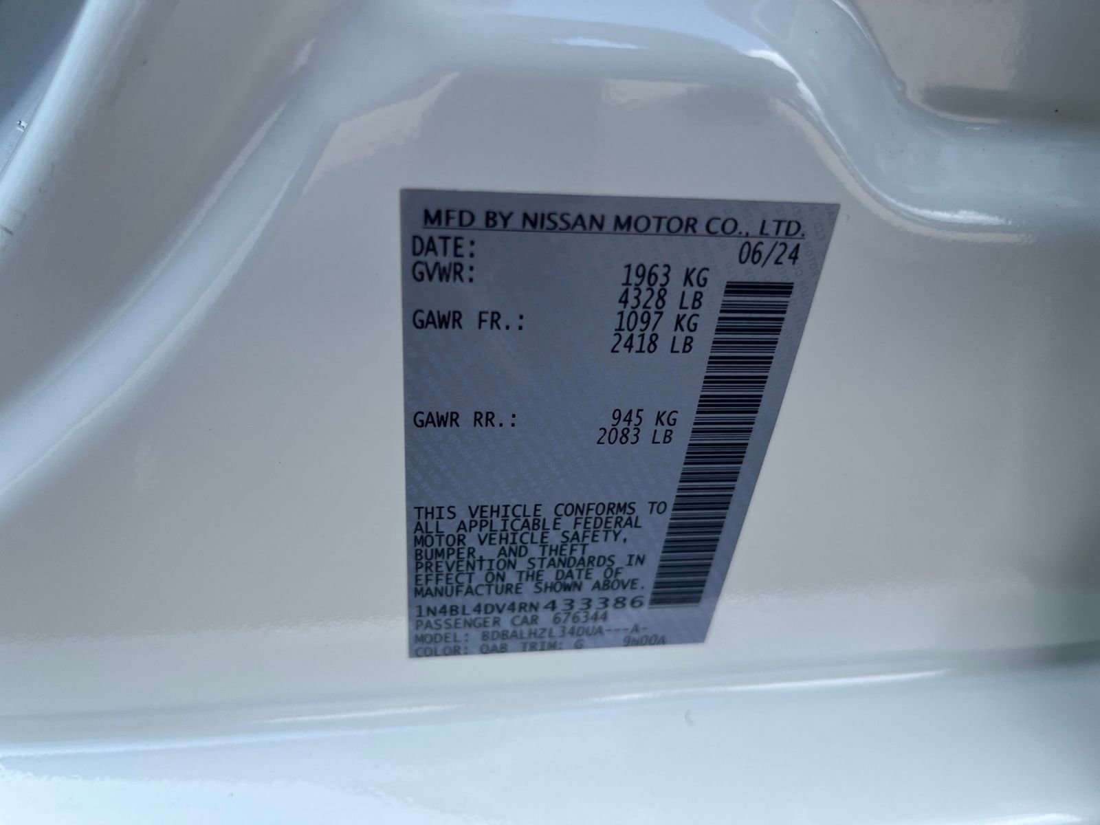 Used 2024 Nissan Altima 2.5 SV image 27