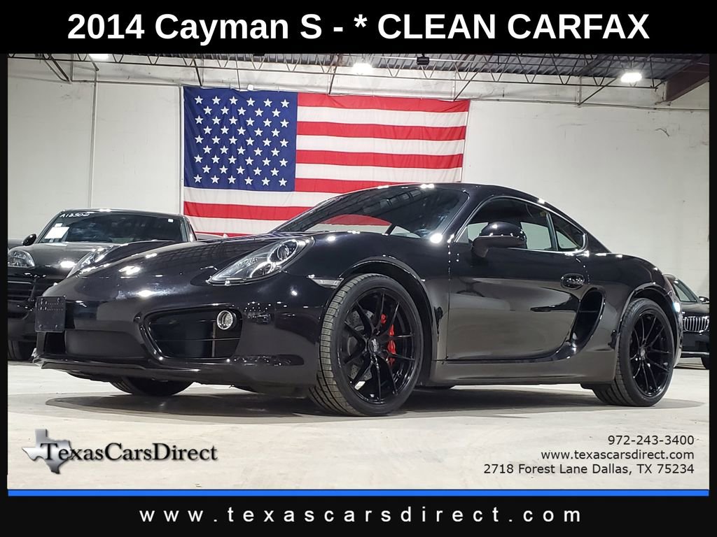 Used 2014 Porsche Cayman S RWD image 1