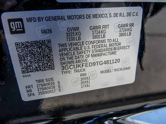 New 2026 Chevrolet Silverado 1500 LT Trail Boss w/ LT Trail Boss Premium Package AWD/4WD image 31