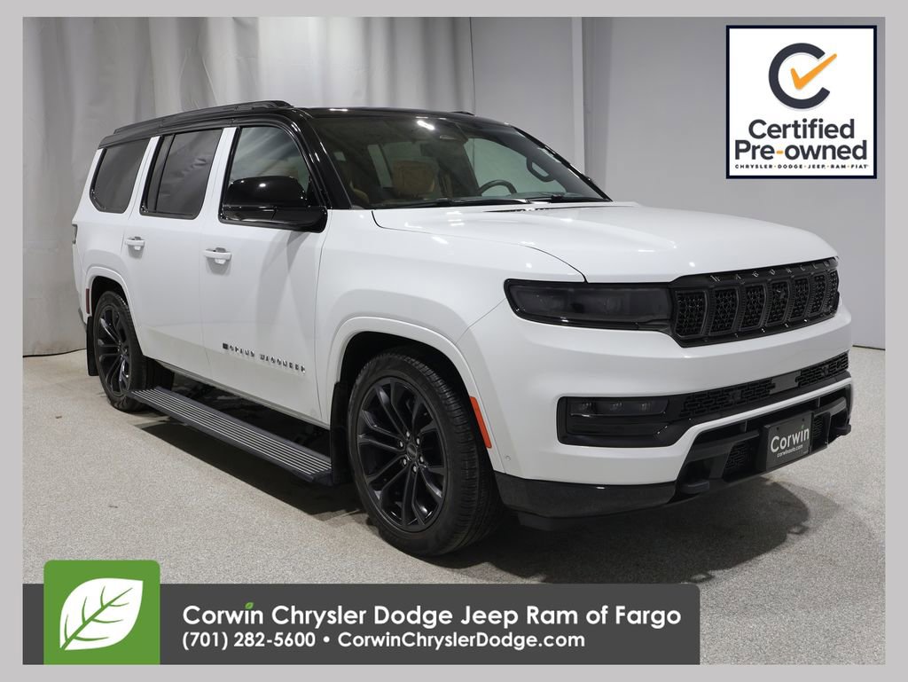 Certified 2024 Jeep Grand Wagoneer Series III w/ Rear Seat Video Group 1