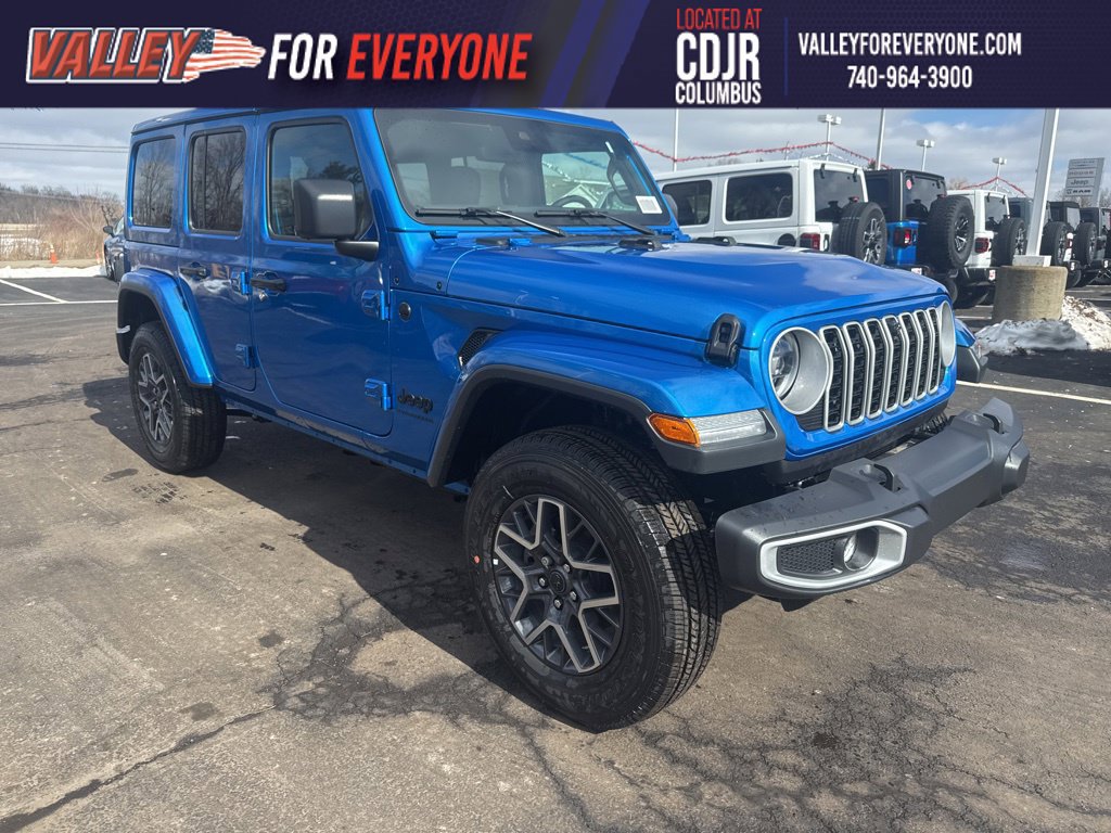 New 2025 Jeep Wrangler Unlimited Sahara w/ Safety Group