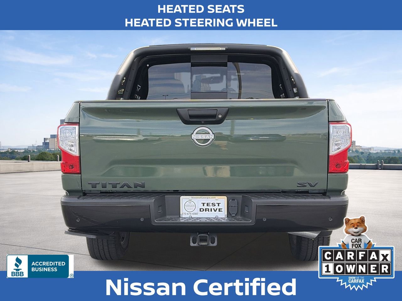 Certified 2024 Nissan Titan SV w/ SV Bronze Edition Package image 4