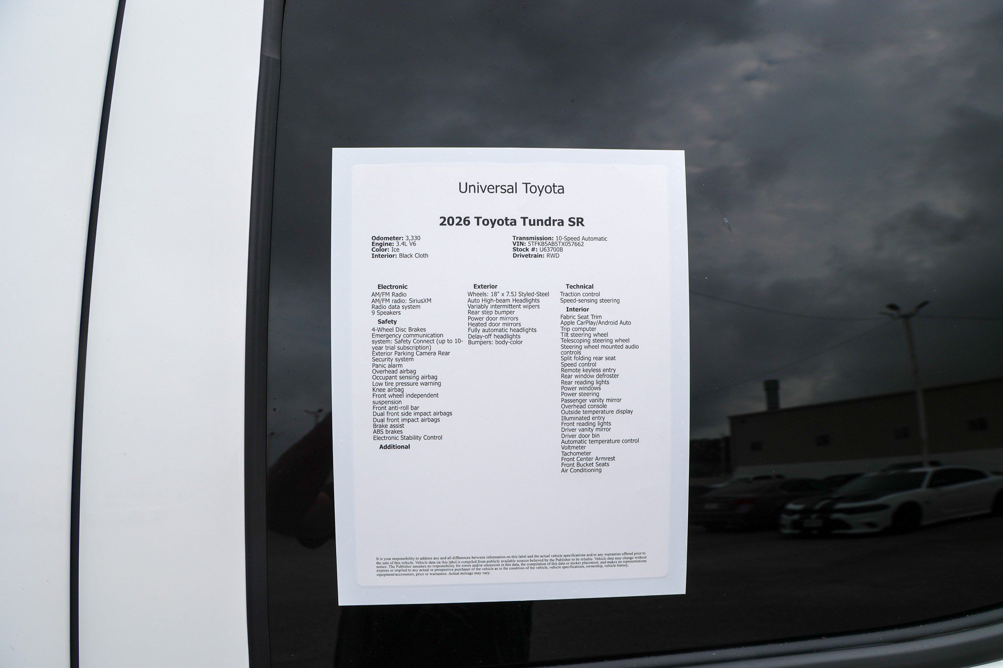Used 2026 Toyota Tundra SR RWD image 42