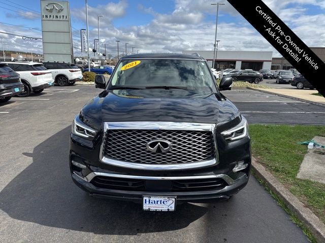 Certified 2021 INFINITI QX80 Luxe w/ Cargo Package image 2