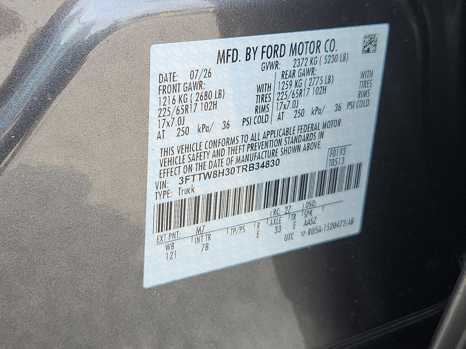New 2026 Ford Maverick XLT FWD image 17