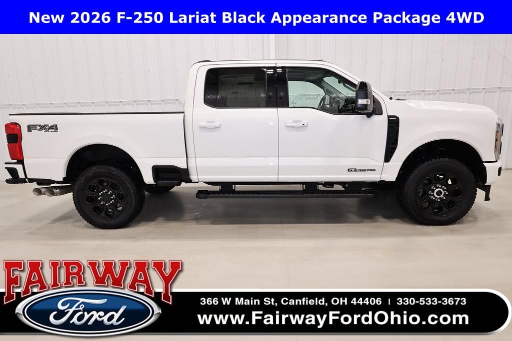 New 2026 Ford F250 Lariat w/ Black Appearance Package image 1