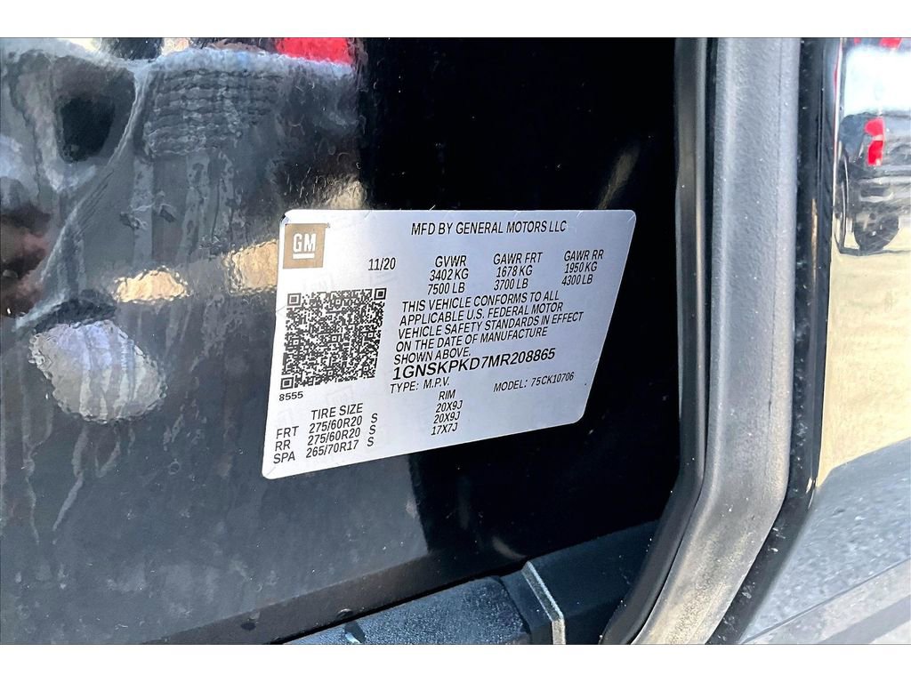 Used 2021 Chevrolet Tahoe Z71 w/ Z71 Signature Package AWD/4WD image 16