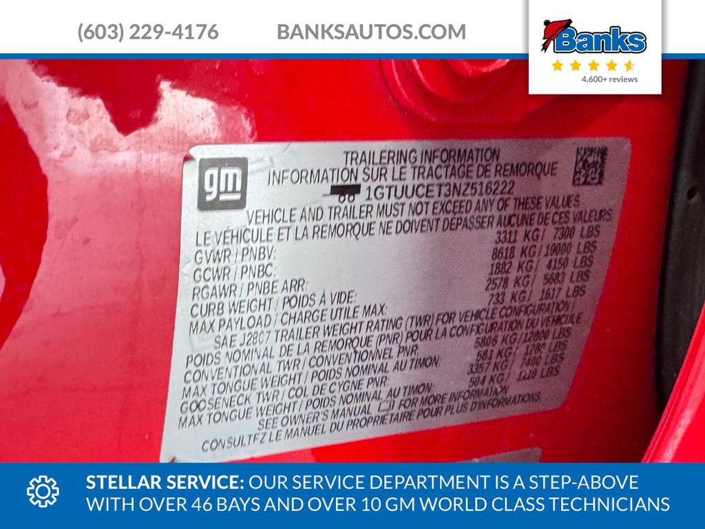 Certified 2022 GMC Sierra 1500 Elevation w/ Max Trailering Package image 8