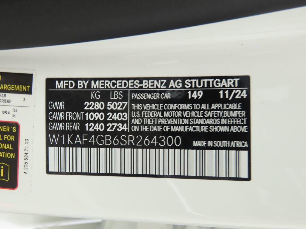 Certified 2025 Mercedes-Benz C 300 Sedan image 33