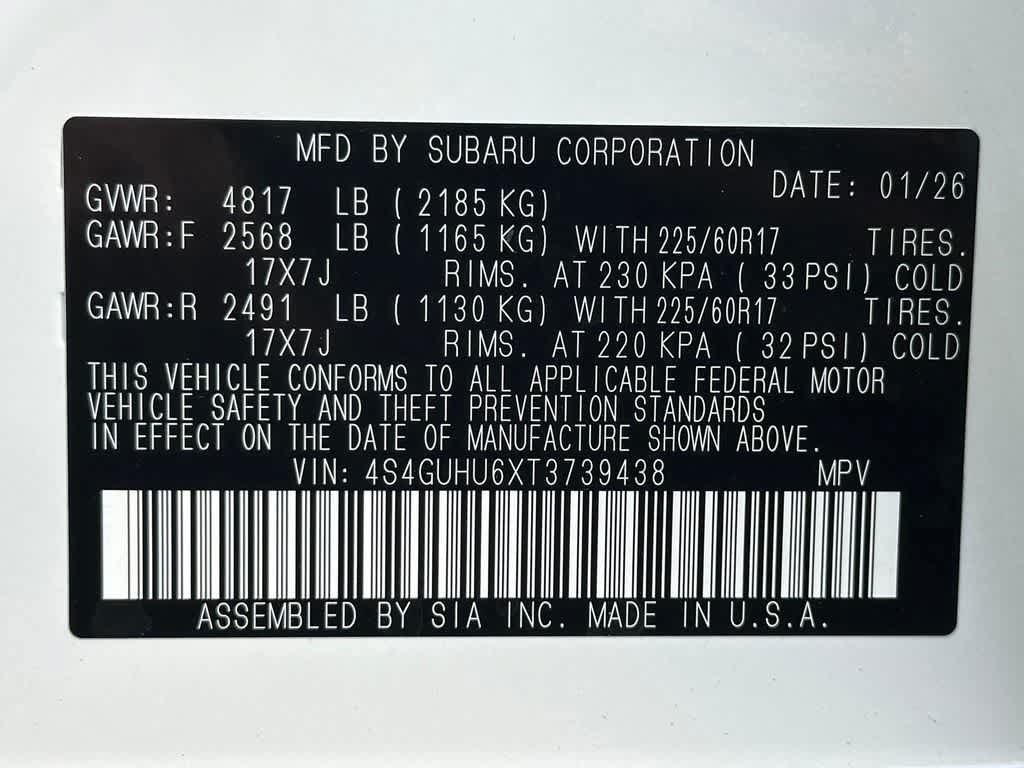 New 2026 Subaru Crosstrek 2.5i Wilderness w/ Wilderness Package AWD/4WD image 22