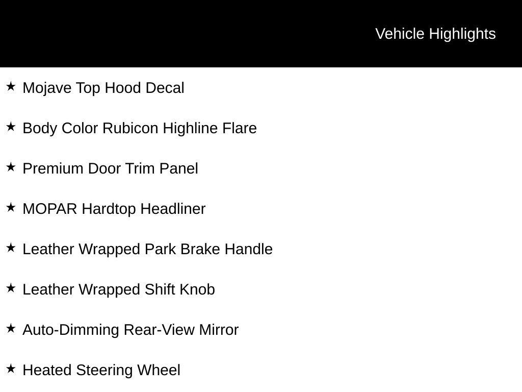 New 2026 Jeep Gladiator Mojave AWD/4WD image 10