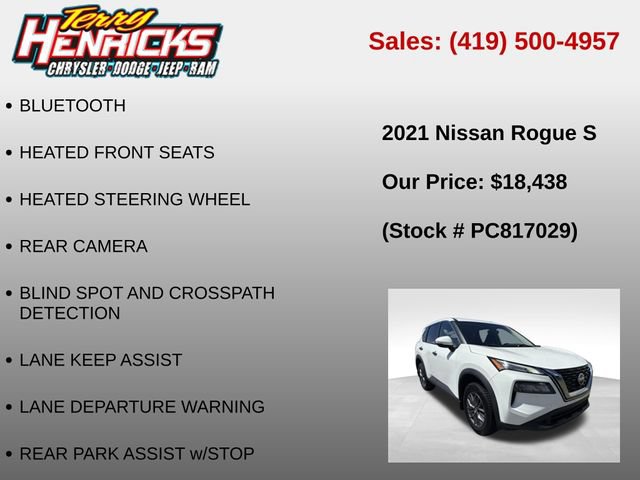 Used 2021 Nissan Rogue S AWD/4WD image 6