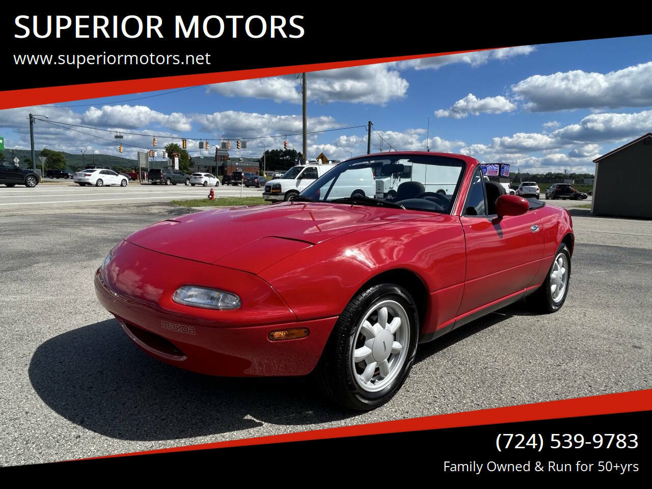 Used 1991 MAZDA MX-5 Miata RWD image 1