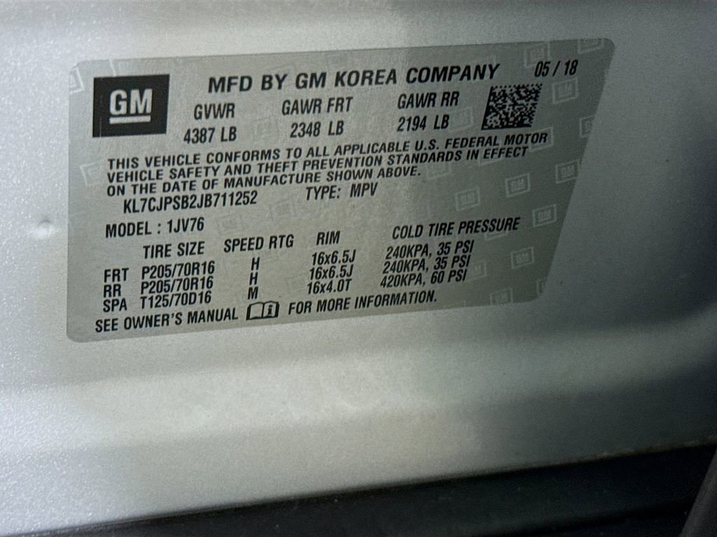 Used 2018 Chevrolet Trax LT w/ LT Convenience Package image 29