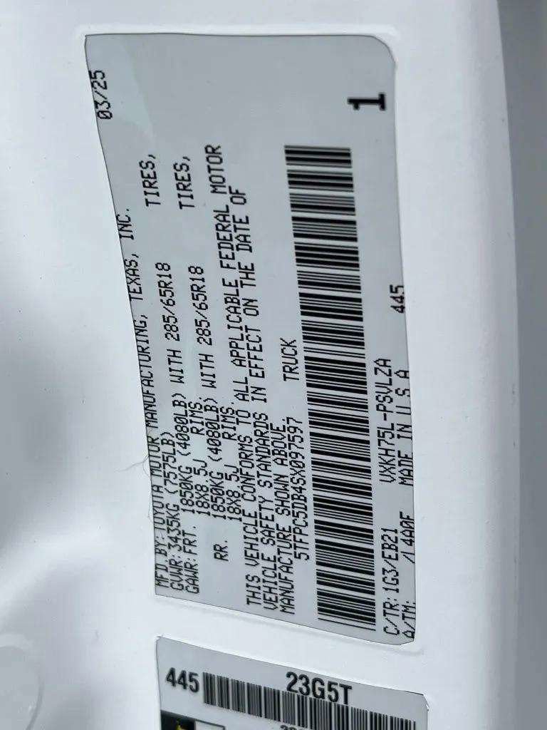 Used 2025 Toyota Tundra TRD Pro image 35