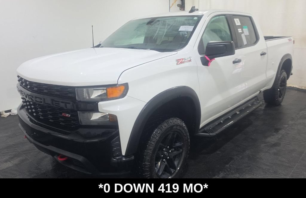 Used 2020 Chevrolet Silverado 1500 Custom Trail Boss w/ Custom Convenience Package AWD/4WD image 1