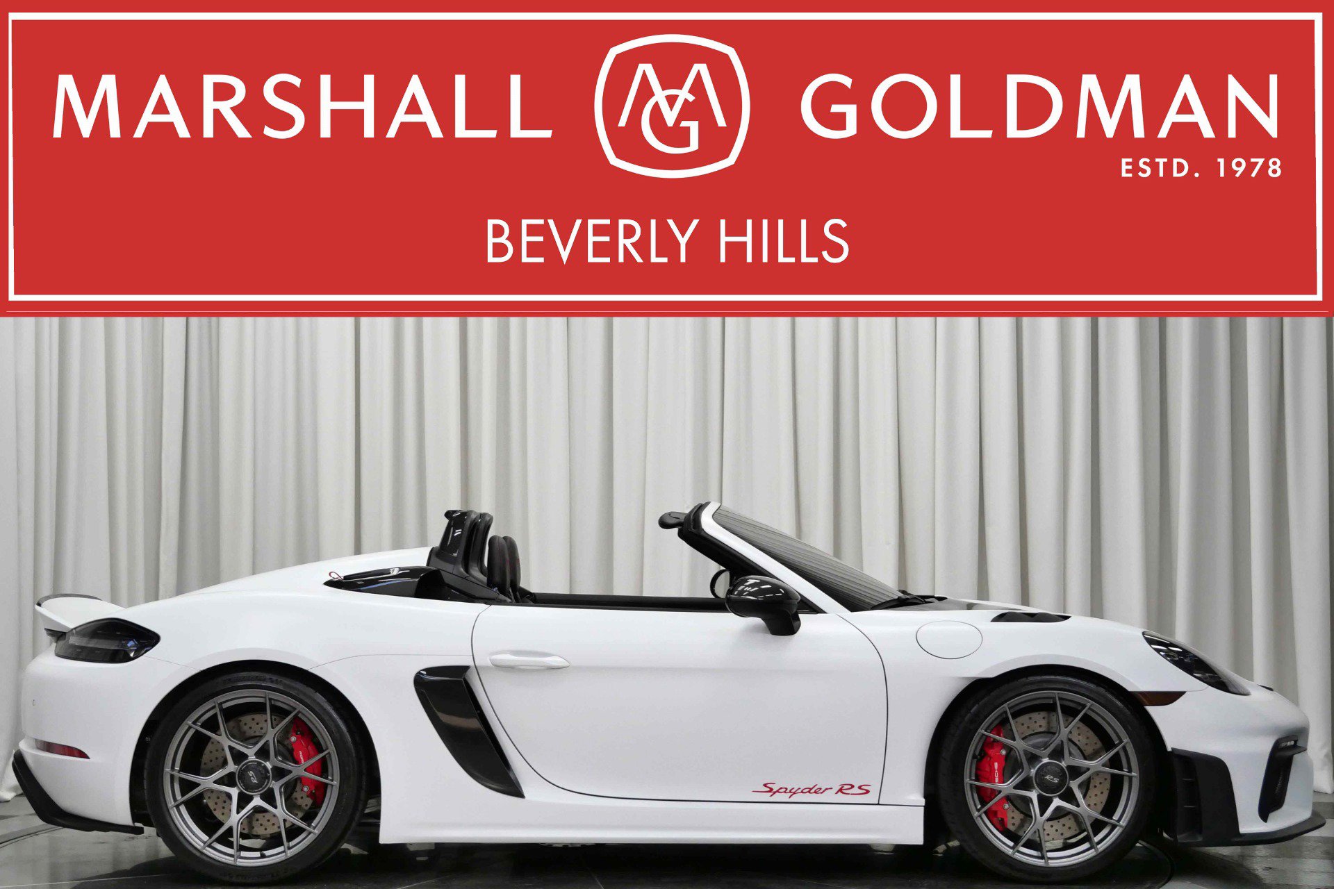 Used 2024 Porsche 718 Boxster Spyder RS