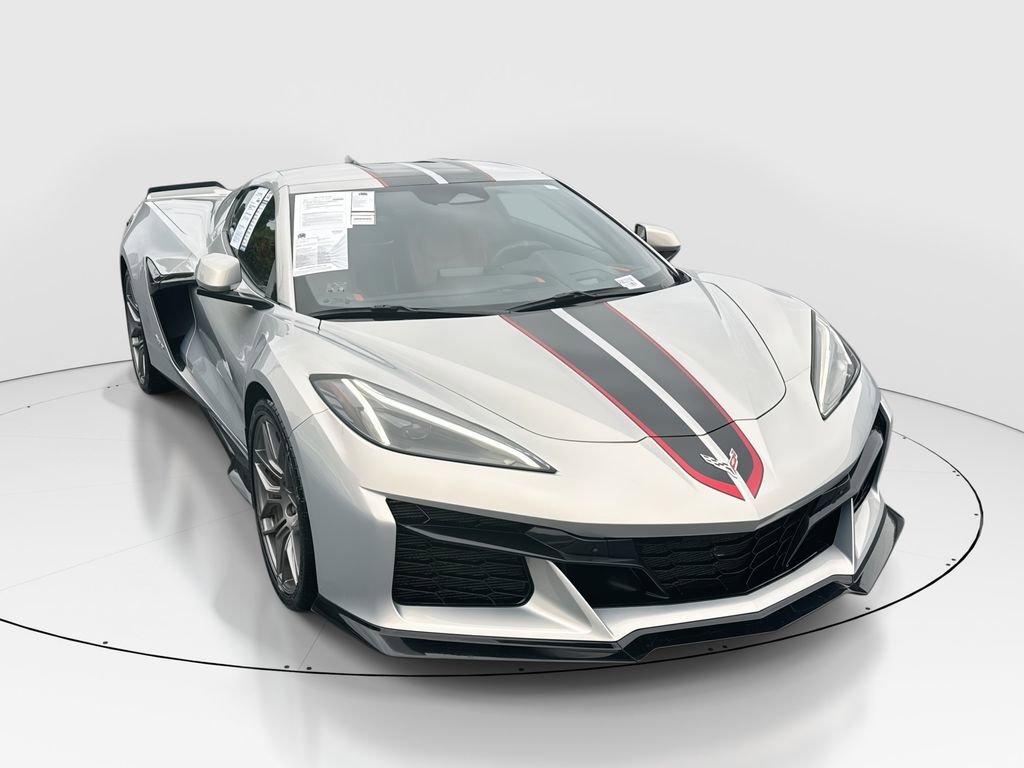 Used 2024 Chevrolet Corvette Z06 w/ Chrome Exterior Badge Package