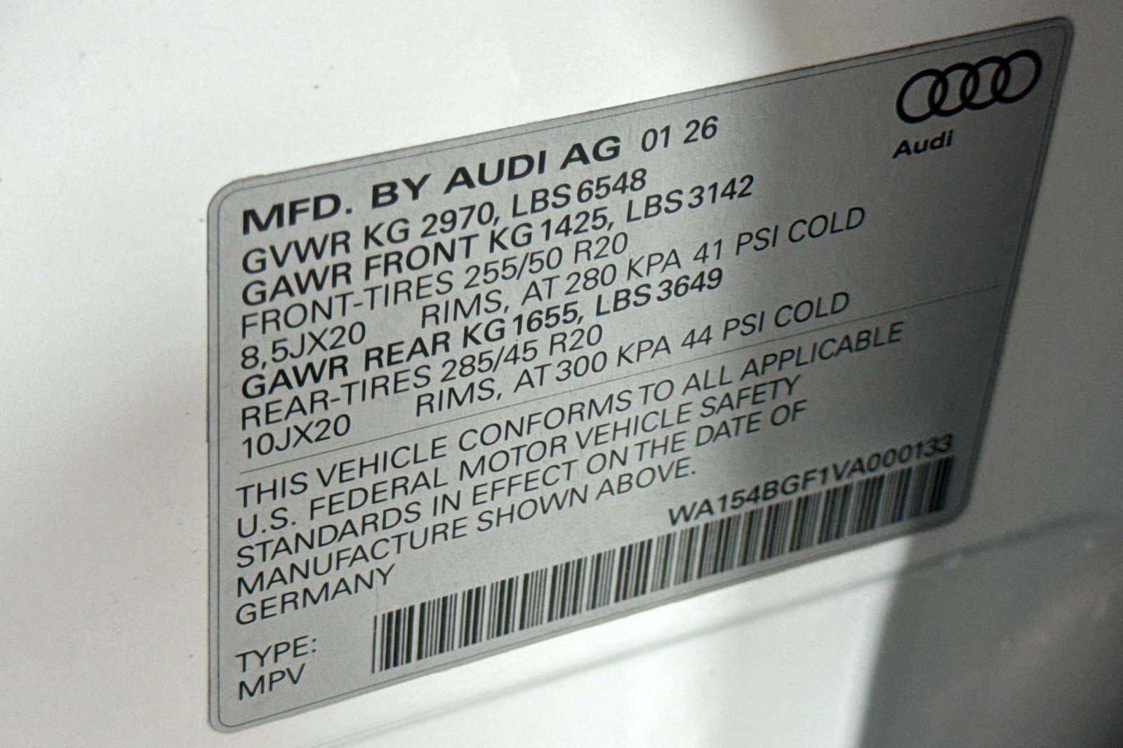 New 2027 Audi Q6 e-tron Premium Plus image 28