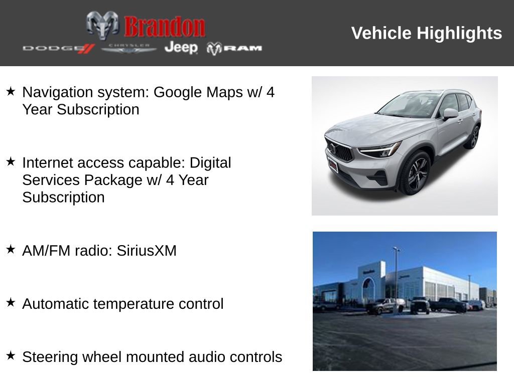 Used 2025 Volvo XC40 B5 Core image 9