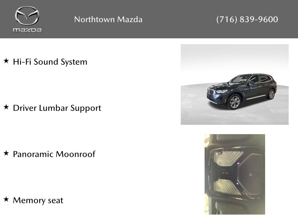 Used 2023 BMW X3 xDrive30i w/ Convenience Package AWD/4WD image 2